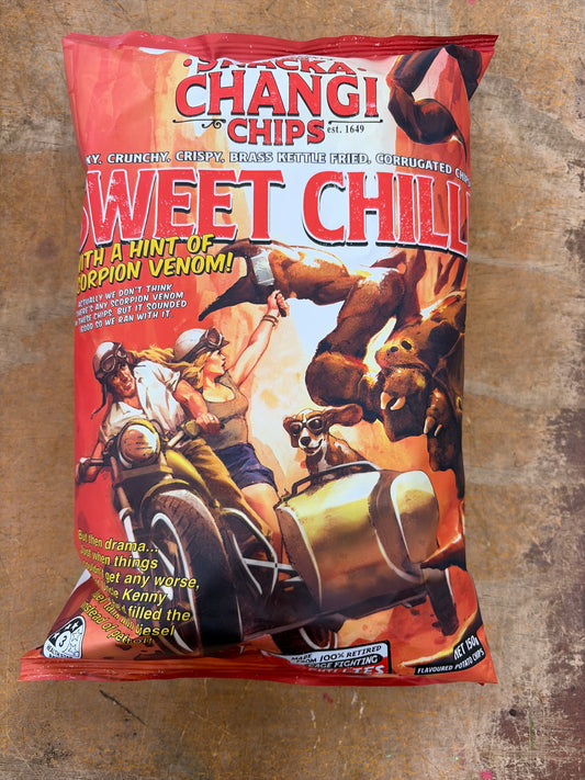 Sweet chilli chips