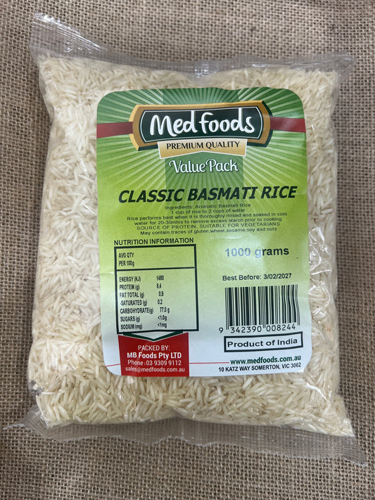 Classic Basmati Rice 1kg