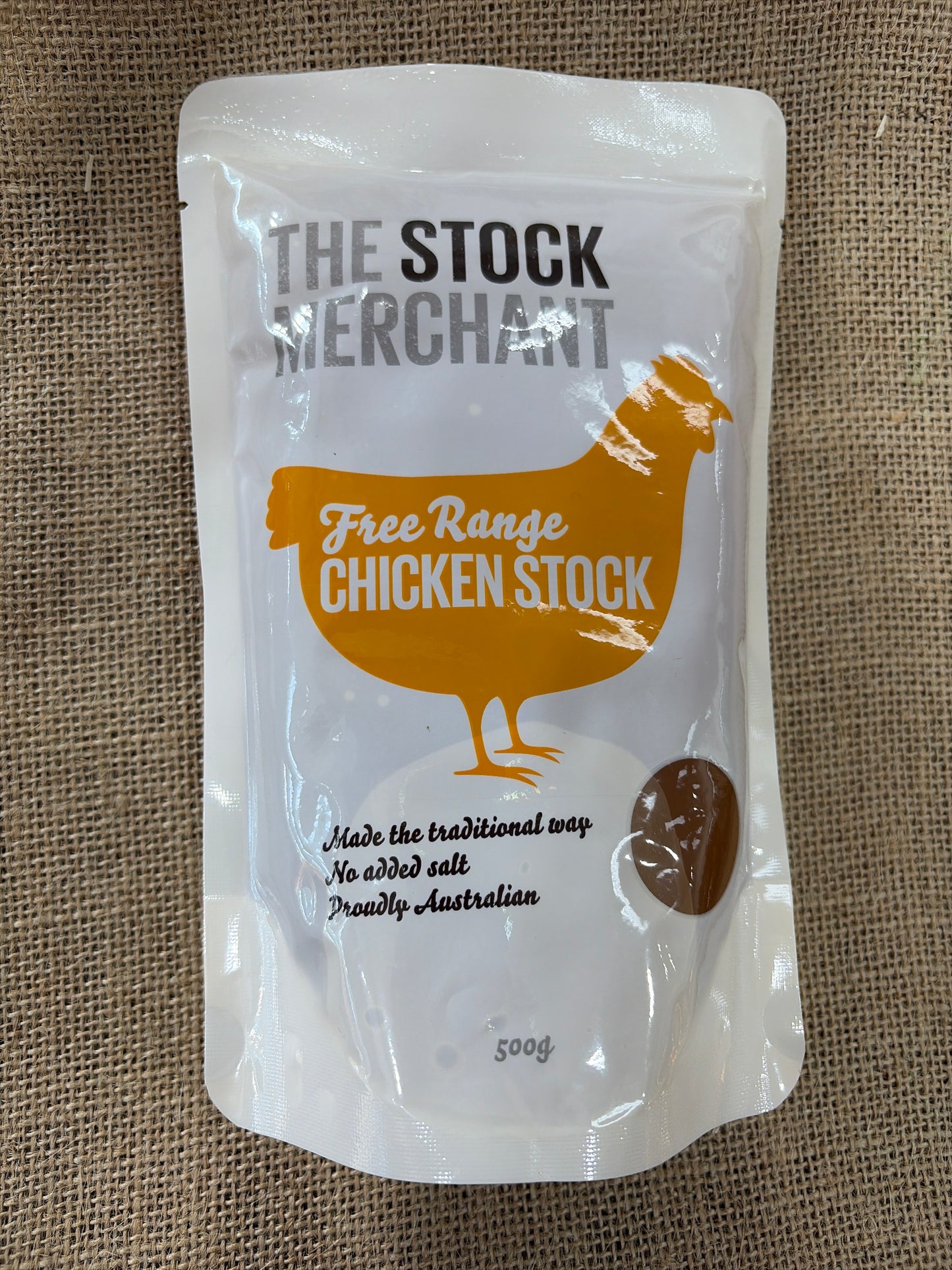 Free range chicken stock 500gm