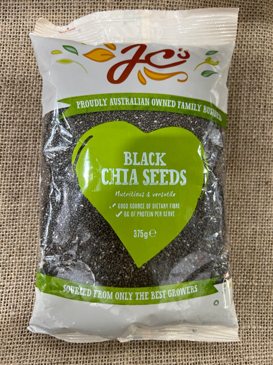 Black Chia Seeds 375gm