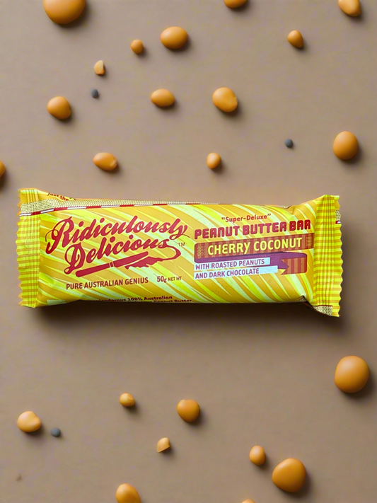 Peanut butter Cherry coco bar
