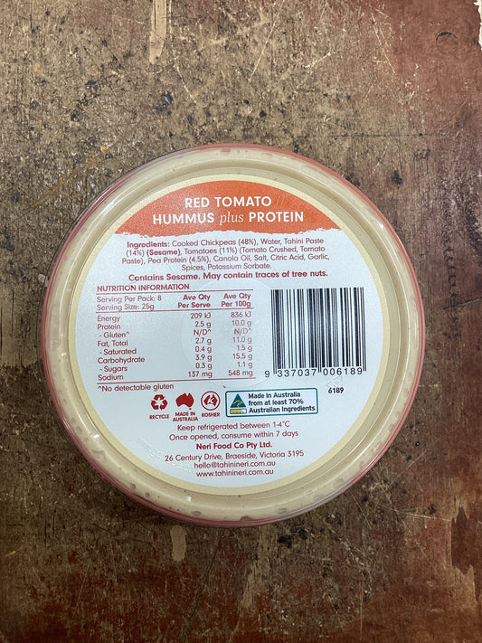 Red tomato hummus 200 g