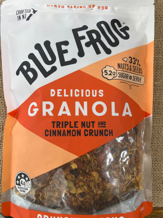 Granola nuts and cinnamon