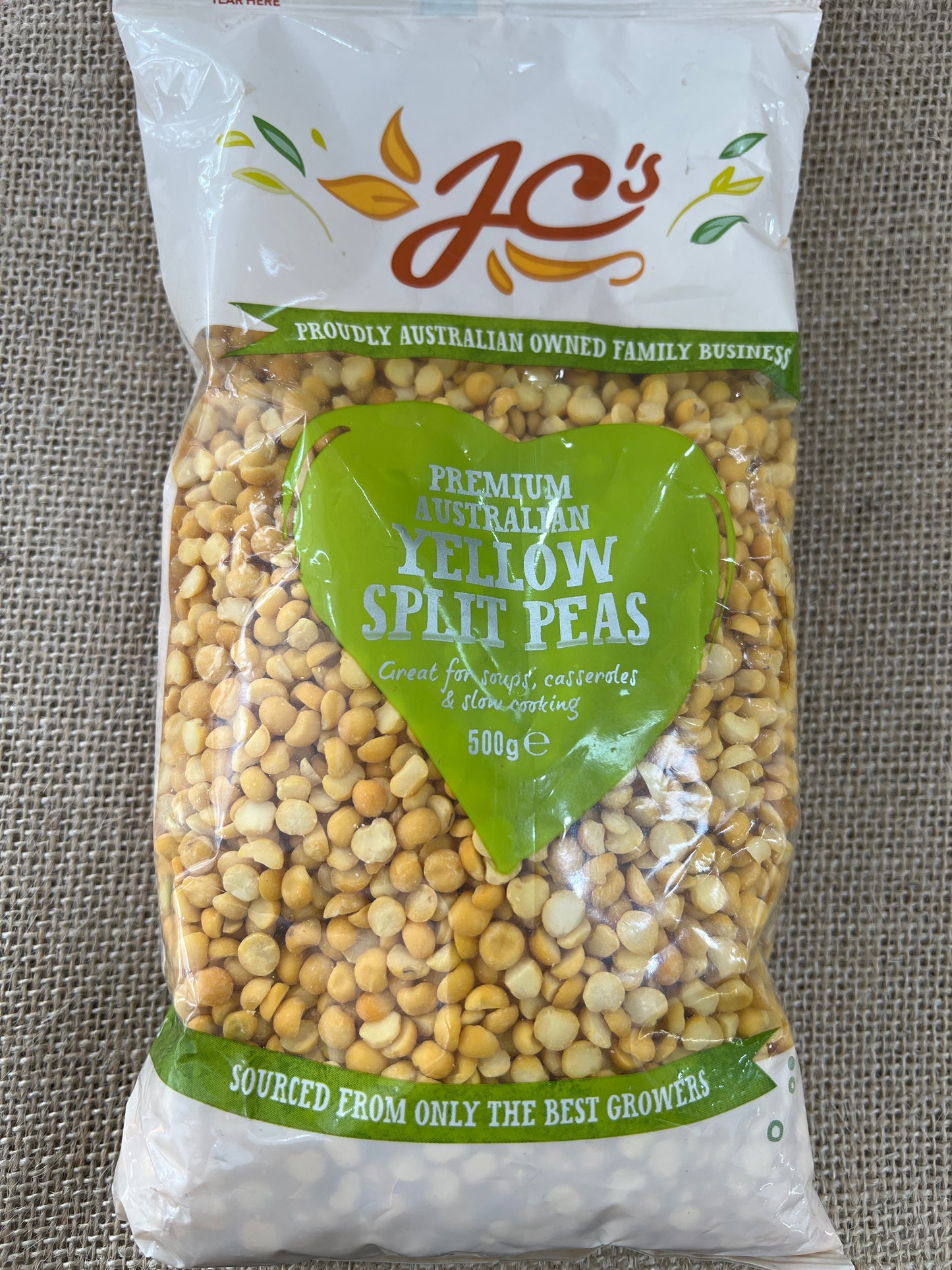 Yellow Split Peas 500gm