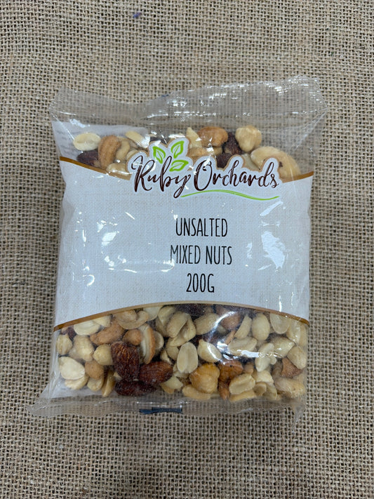Unsalted mix nuts 200g