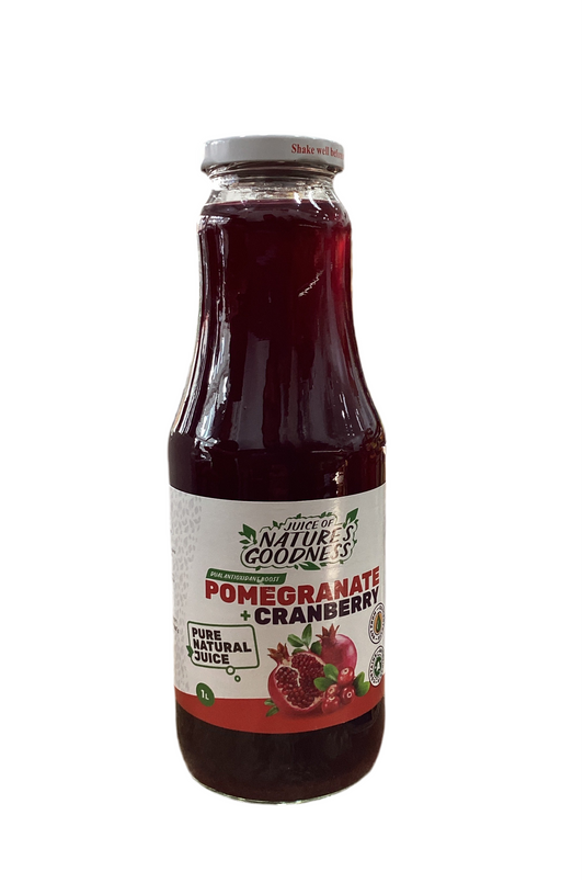 Pomegranate & Cranberry juice 1lt