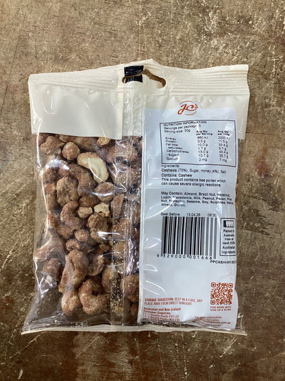 Honey roasted cashews 150 g