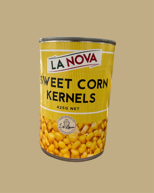 Canned sweet corn