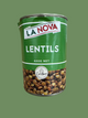 Canned lentils 400gm