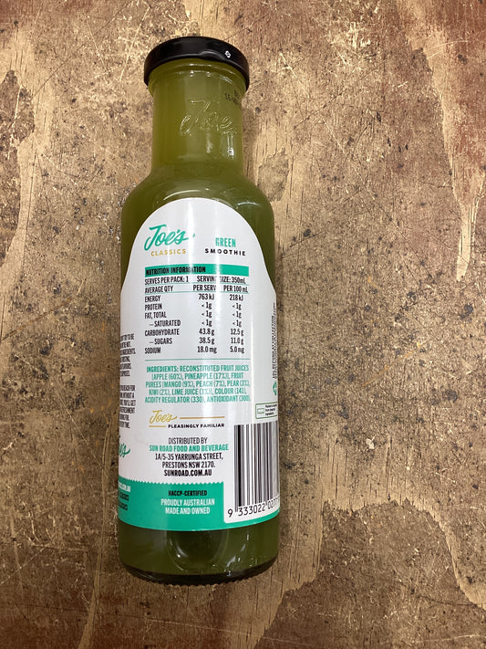 Joe's Green smoothie