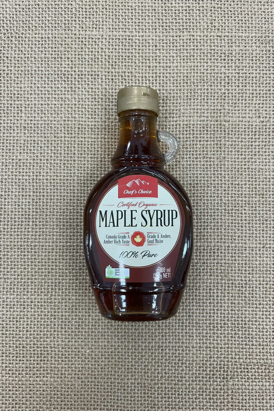 Organic maple syrup 189ml