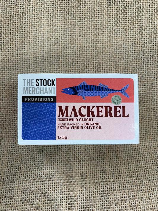 Mackerel in olive oil