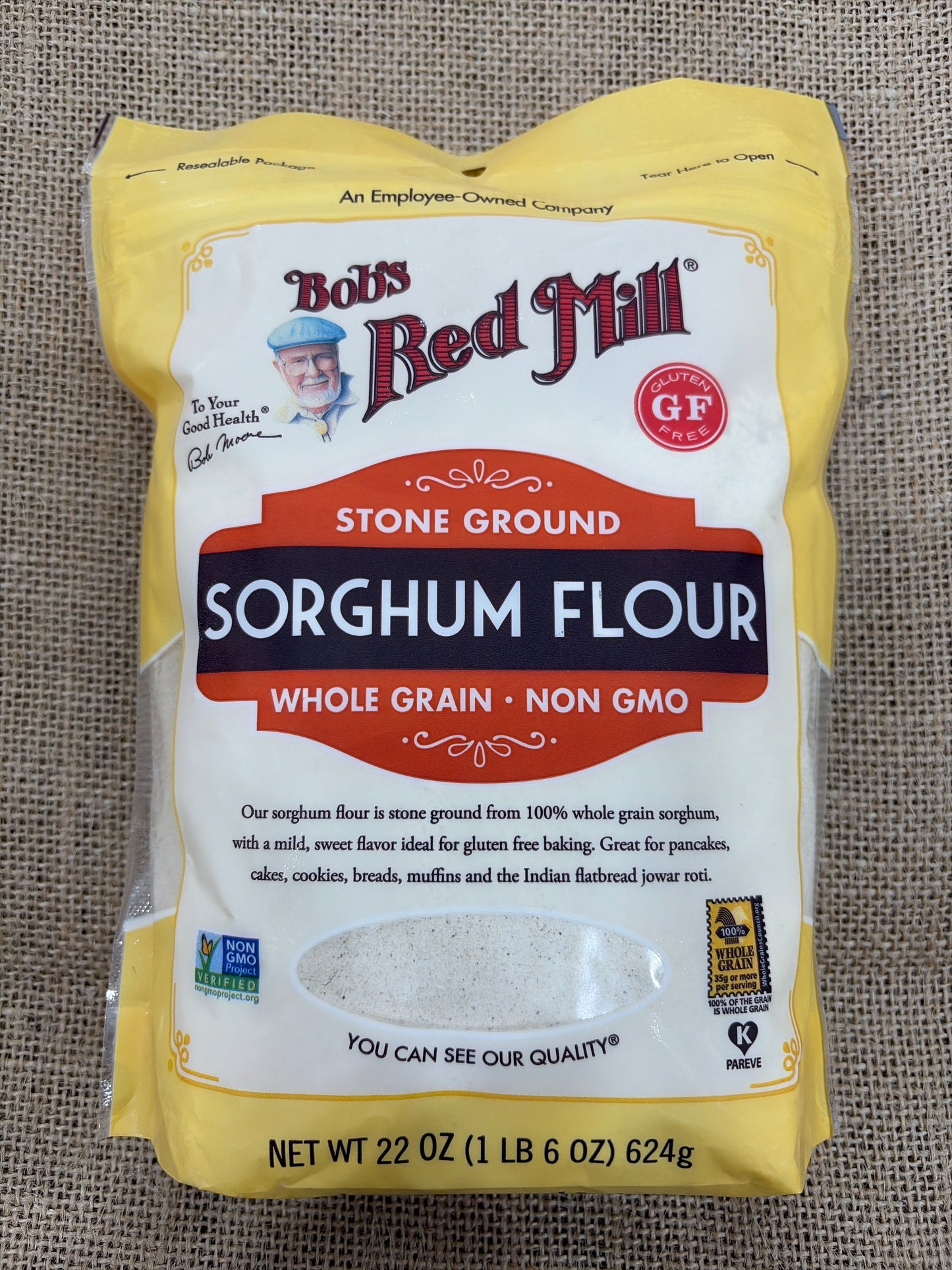 Stoneground Sorghum Flour 624g