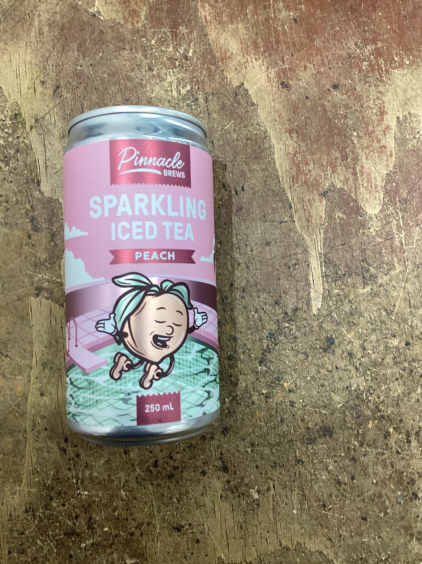 Sparkling iced tea Peach 250 mL