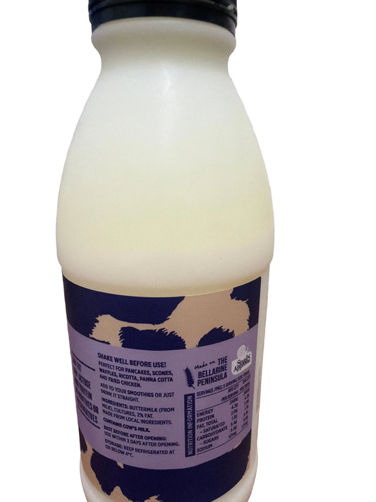 Cultured Buttermilk 500 ml