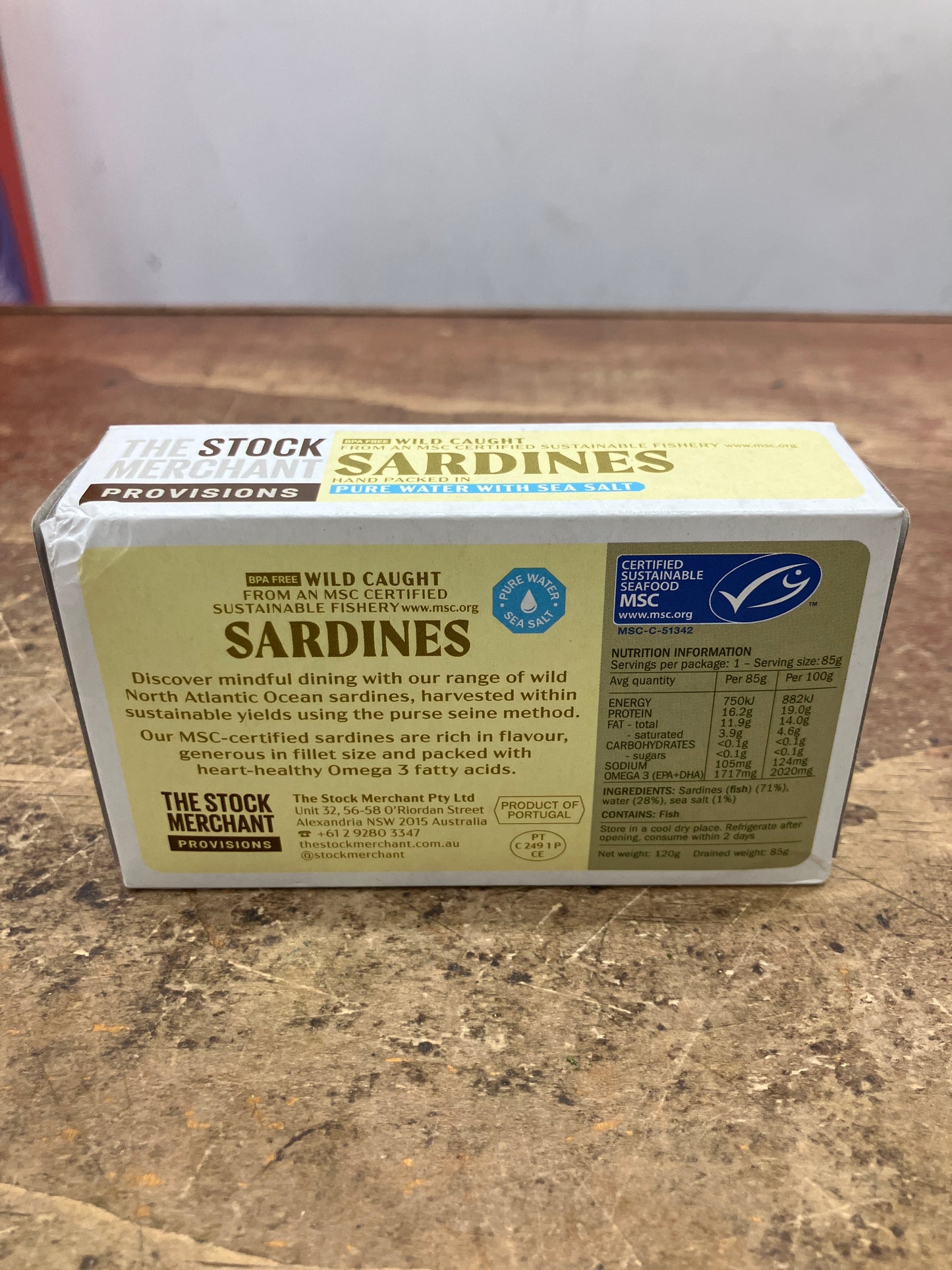 Sardines 120 g
