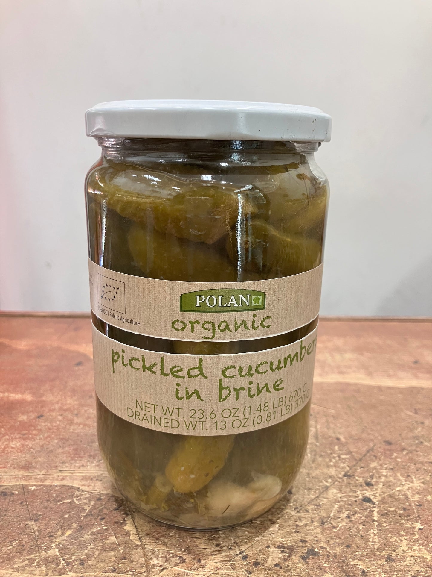 Pickled cucumbers in Brine 670G