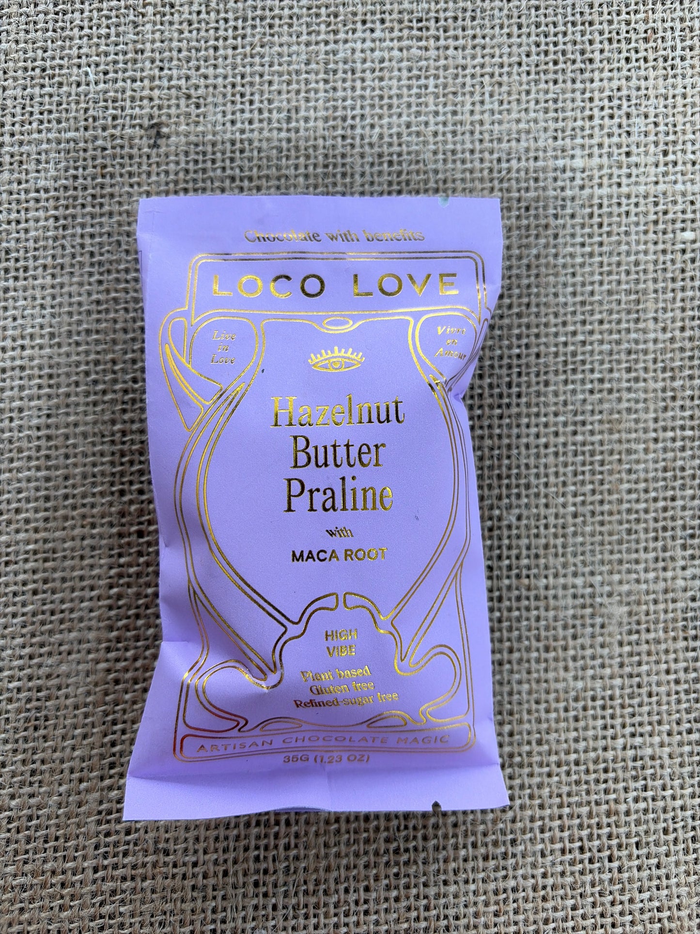 Hazelnut butter praline