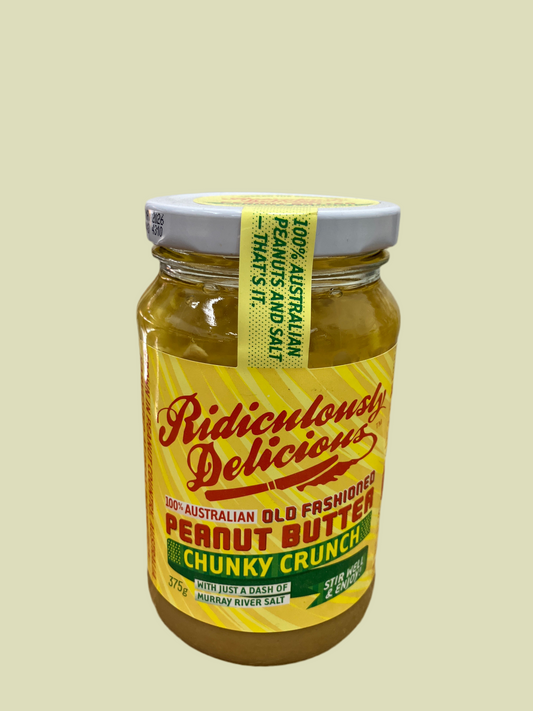 Ridiculously deliciously peanut butter 375 g