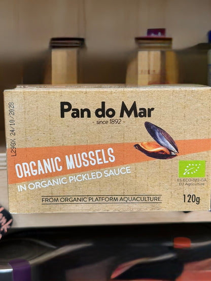 Organic Mussels in Organic Sauce 120G