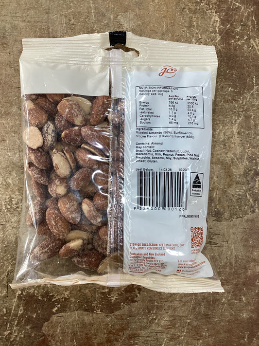 Australian Smoked Almonds 150 g