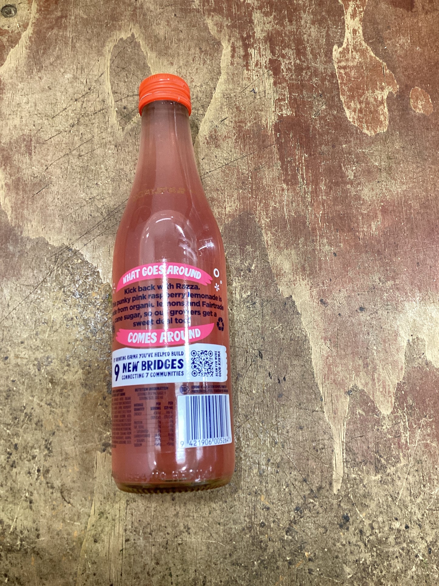 Organic Razza Raspberry drink