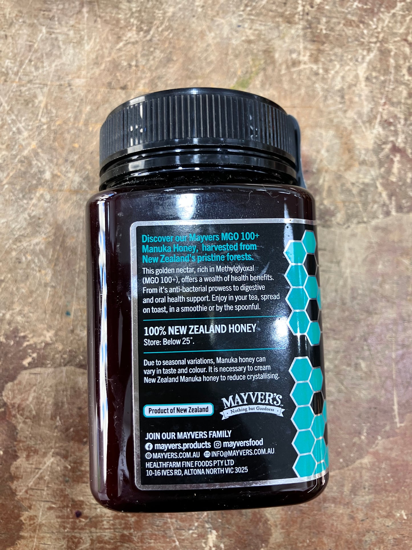 Mayvers Manuka Honey 500 g