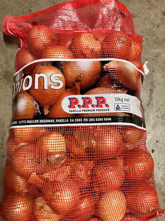 Brown onion bag 10kg