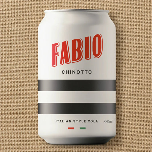 Fabio Chinotto soda 330 ml can