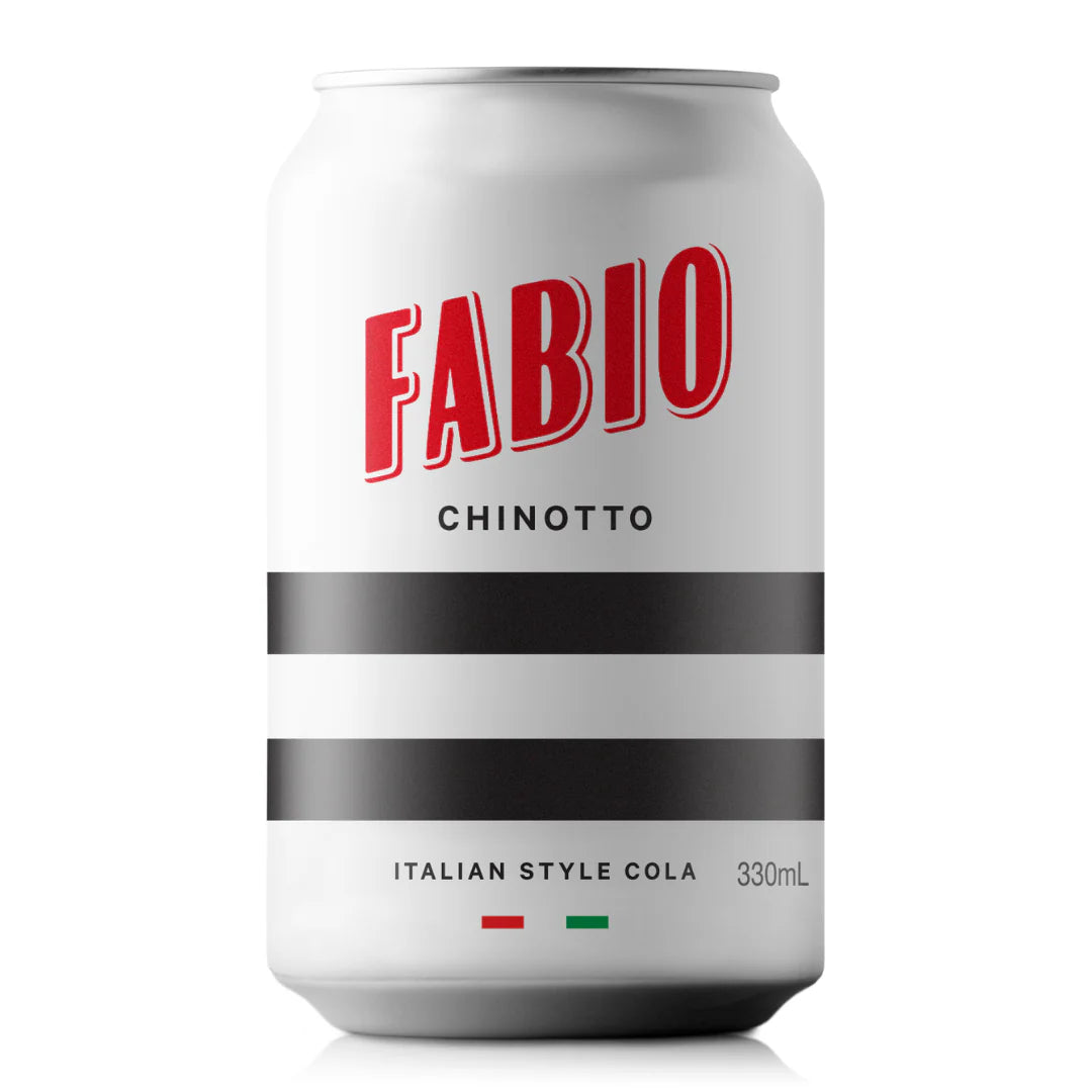 Fabio Chinotto soda 330 ml can