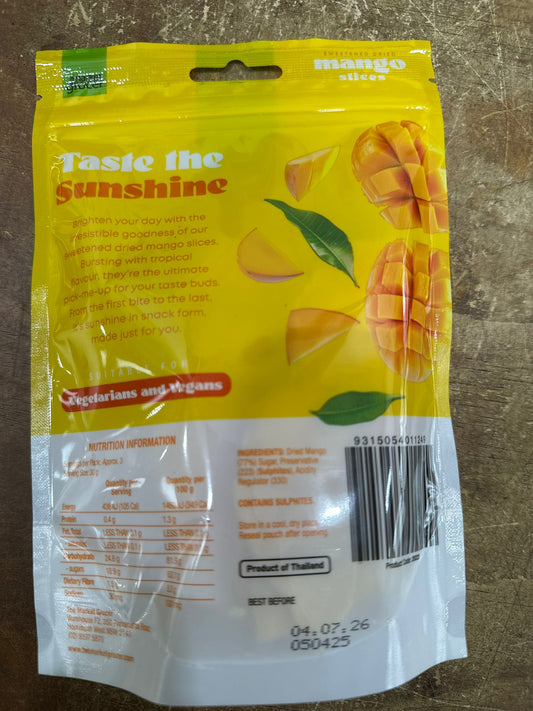 Dried Mango Slices 100g