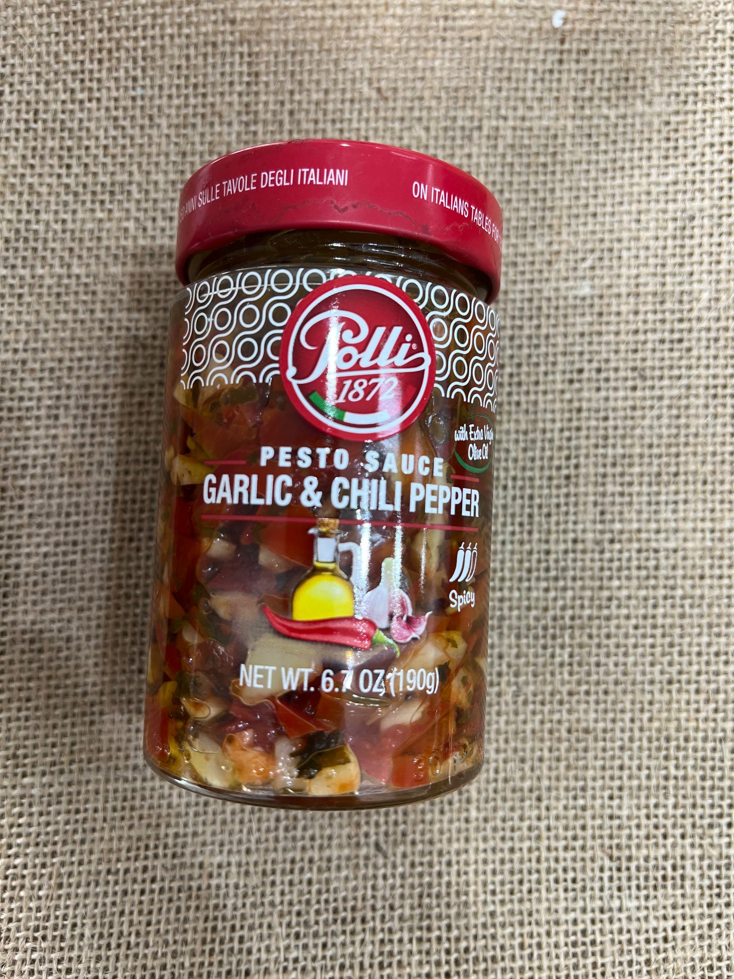 Garlic & Chilli pepper pesto