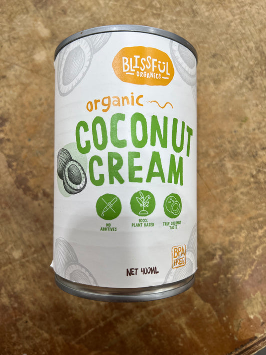 Organic coconut cream 400ml