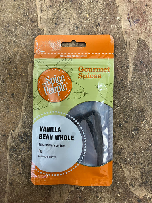 Vanilla beans whole 5g