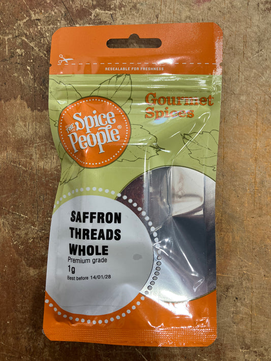 Saffron threads 1g