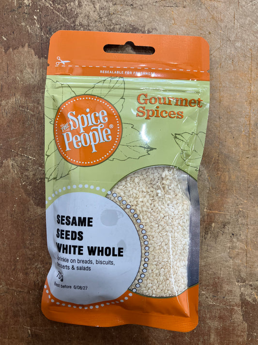 Sesame seeds white 70g