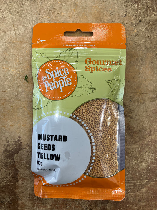Mustard seeds yellow 80g