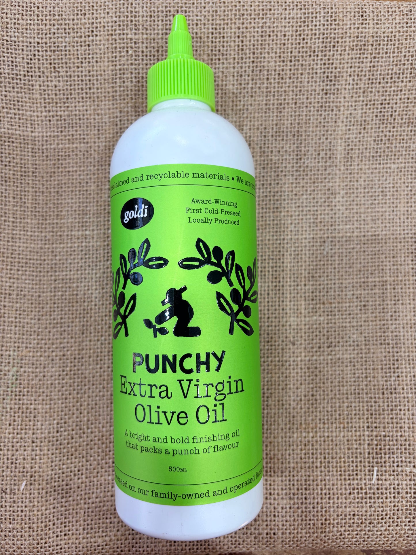 Punchy extra virgin olive oil 500ml