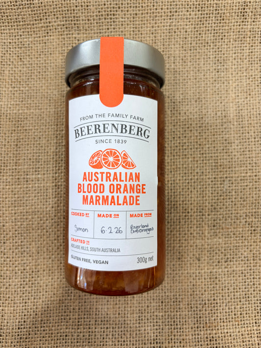 Australian blood orange marmalade 300g