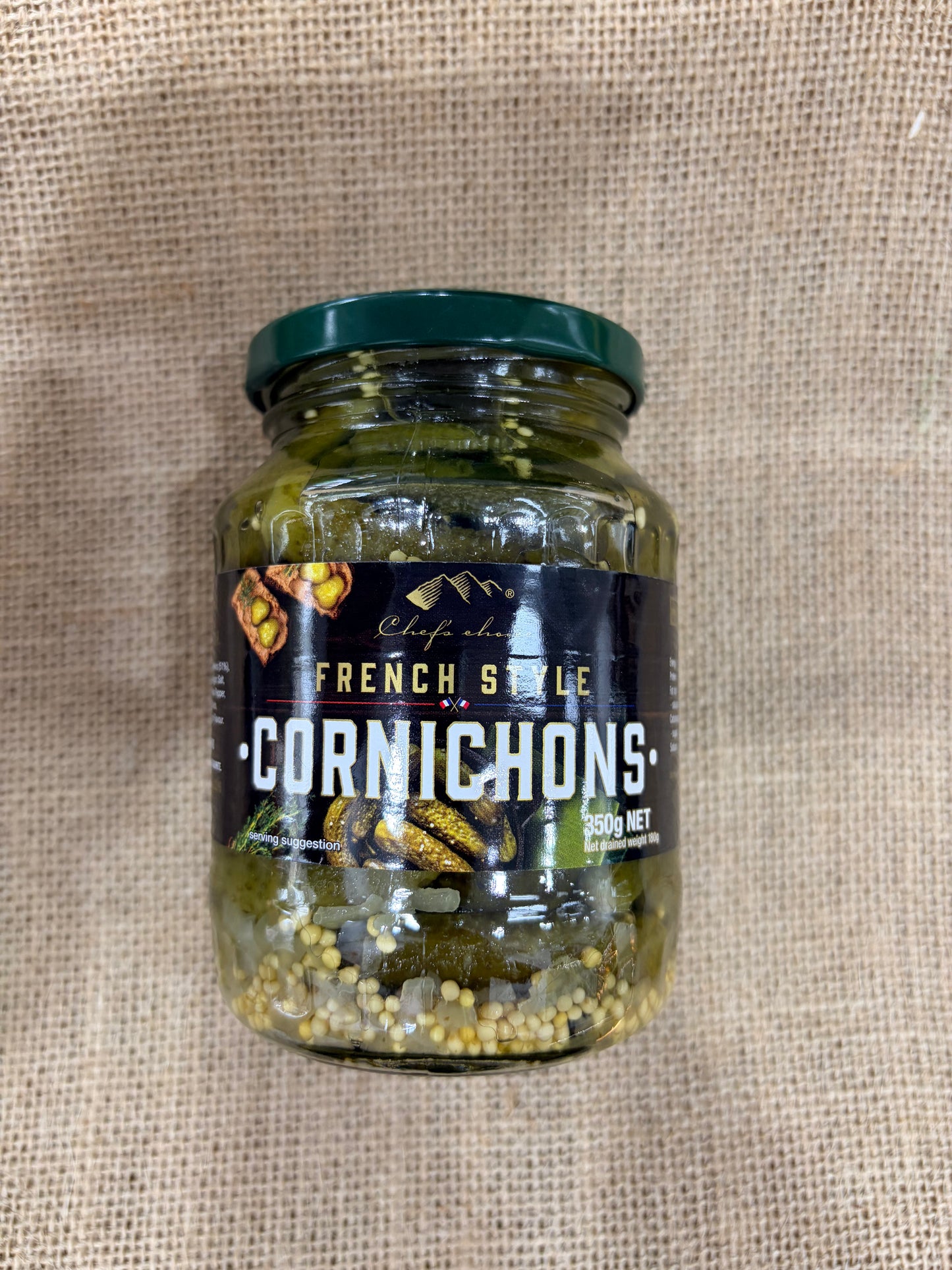 French style cornichons 350g