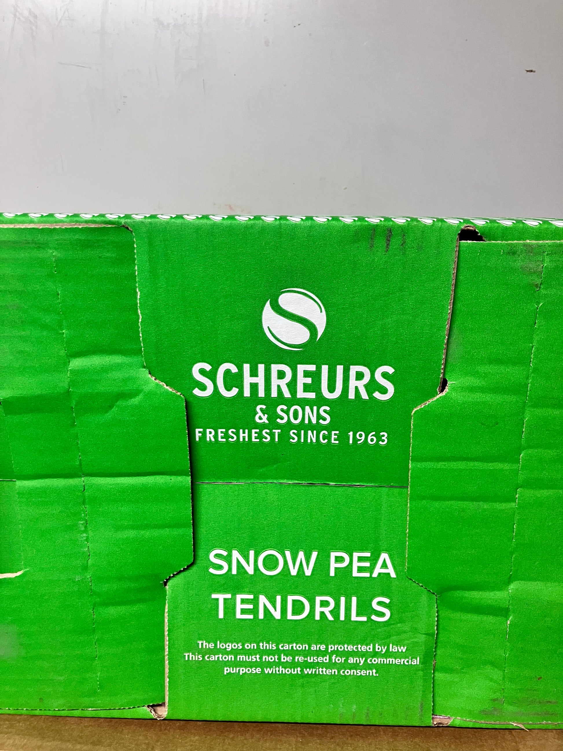 Fitzroy Box Snowpea tendril 1.5kg cut box( pre Order only) – Fitzroy finest foods