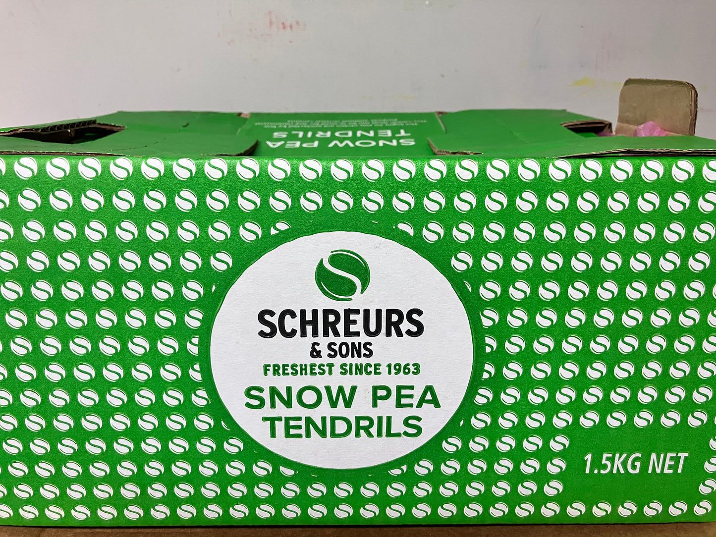 Snowpea tendril (1.5kg cut)box