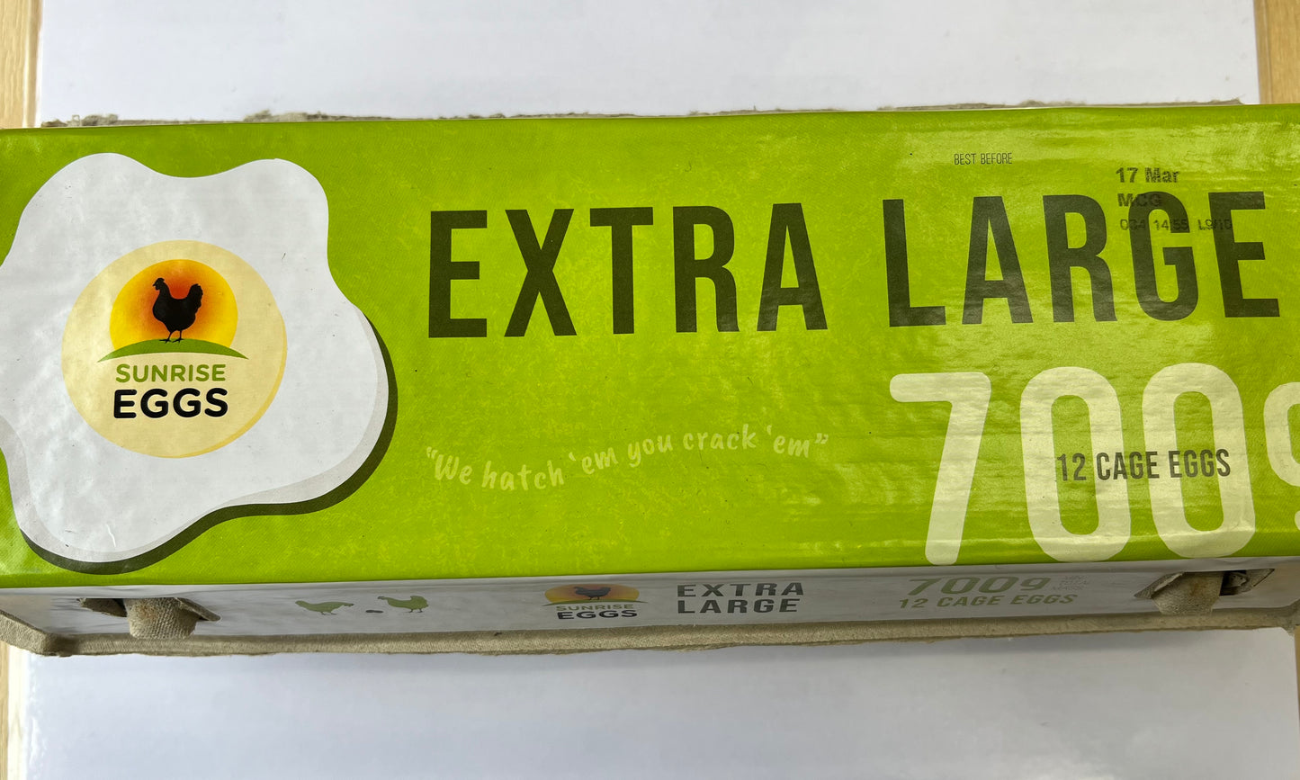Cage Eggs 700g