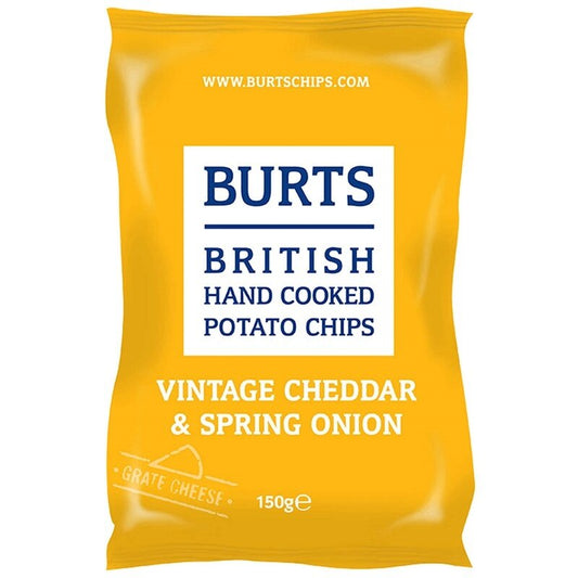 Mature Cheddar & Spring Onion Chips 150g
