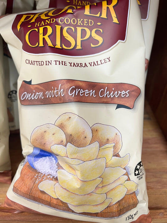 Proper Crisps onion with Green Chives 150g