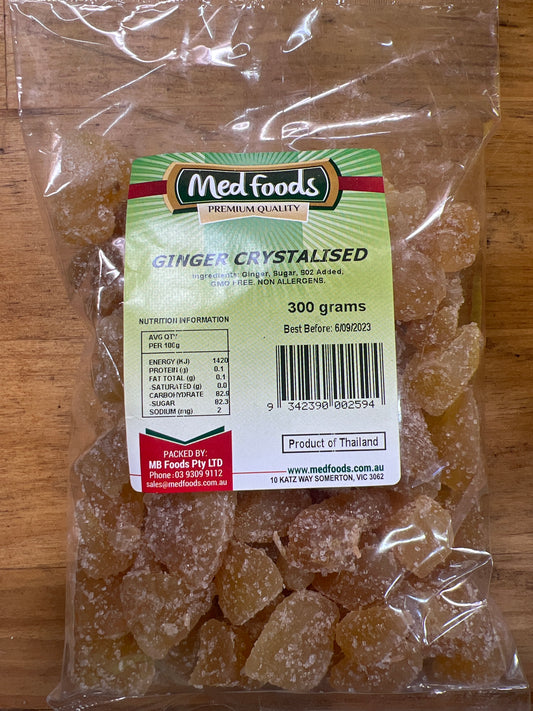 Ginger Crystallised 300 g