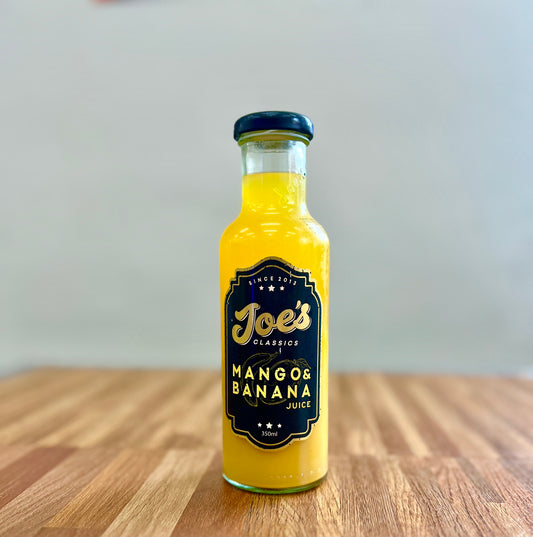 Joe’s Mango and Banana juice