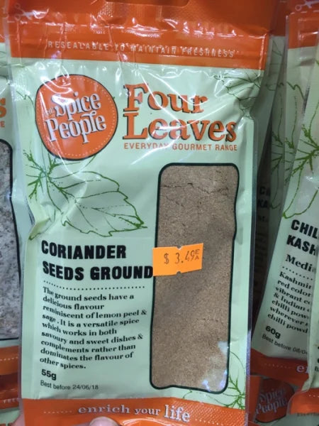 Ground Coriander Seeds 55g